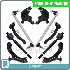 Control Arm Ball Joint Tie Rod and Sway Bar Link Kit for 18-22 Toyota Camry