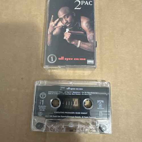 RARE 2Pac Cassette 3 Lot All Eyez On Me 1, Greatest Hits, Until The End Of Time - Picture 11 of 12