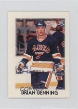 1987-88 O-Pee-Chee Leaders Mini Brian Benning #2 0a4