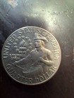 1776-1976 Washington Quarter Bicentennial D Filled Mint Mark Error Center Error! — photo 2
