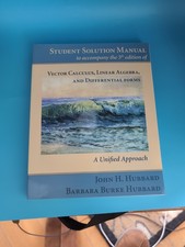 "Student Solution Manual for 5th edition of Vector Calculus, Linear Algebra,...