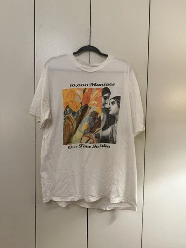 10,000 Maniacs Our Time In Eden Tour Shirt 90’s Size Vintage vintage concert t-shirt, vintage, size XL, single stitch, B+ condition