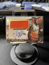 Topps Inception Nathan Missia-dio Overtime elite Autograph Patch Card 