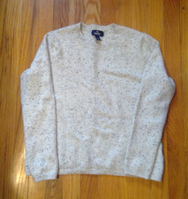 Lands End kids cashmere sweater size Large 14 /16