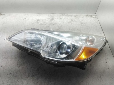 Used Left Headlight Assembly fits: 2013 Subaru Legacy chrome inner accent Left G