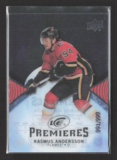 2018 2017 Upper Deck Ice Premieres Rasmus Andersson #140 /999