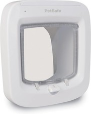 PetSafe, Microchip Activated Cat Flap, Exclusive Entry, Easy One Size, White 