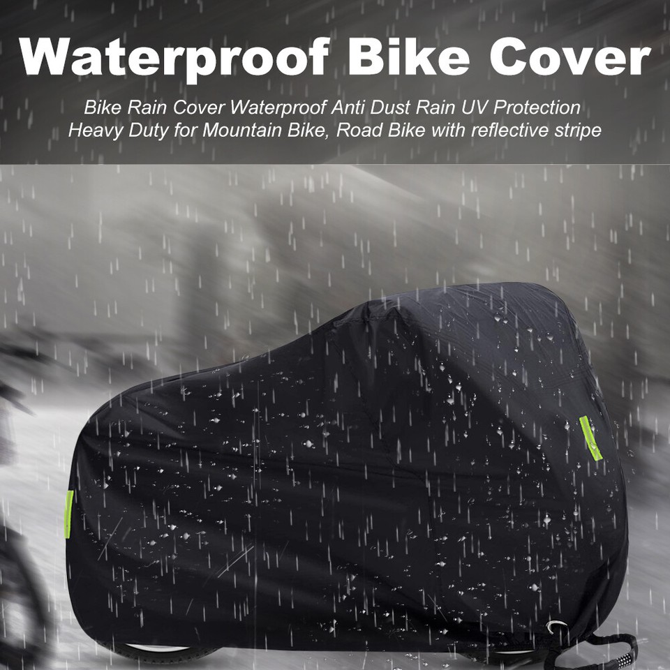 200x70x110cm Waterproof Mountain Bike Cover Bicycle Cycle Storage Cover