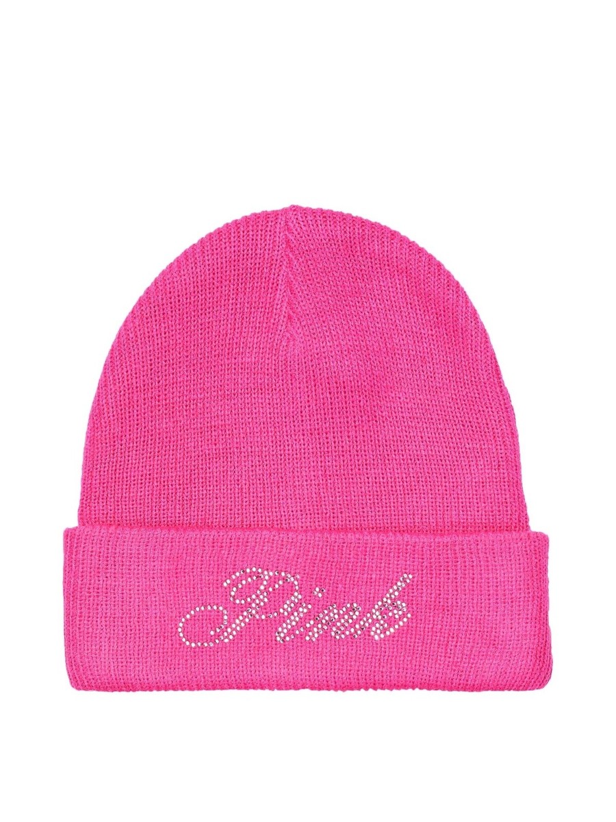 Victoria\'s Secret Soft Pink Knit Hat s-l400.jpg main image 2