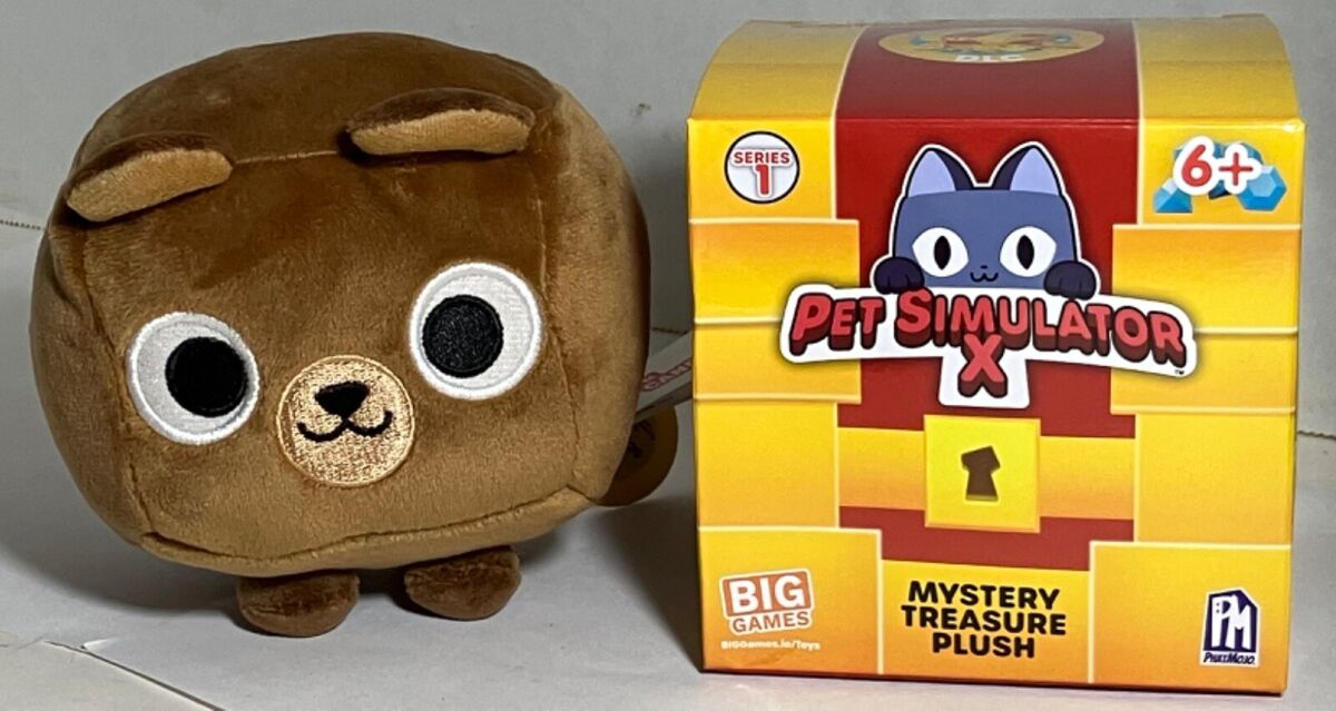 ROBLOX Series 1 BIG GAMES Pet Simulator X Mystery Plush Stuffed DLC Gold  Matter