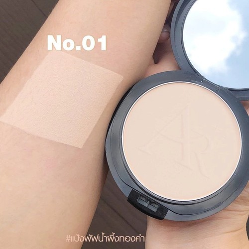 15 g HONEY GOLD FACE PUFF POWDER SPF35 PA++ AURA RICH Coverage Waterproof Bright - Picture 7 of 14