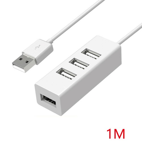 Four-in-one Hub 100cm Mobile Phone Computer Charger Usb Hub Expansion Dock