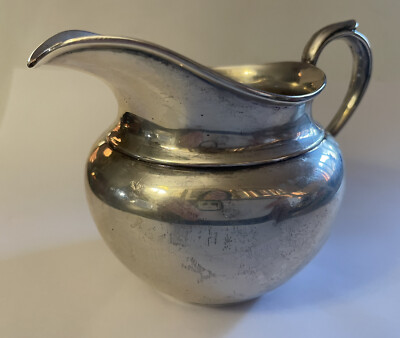 VINTAGE FISHER COLONIAL STERLING SILVER CREAMER HANDLE 6404 VINTAGE FISHER COLONIAL STERLING SILVER CREAMER HANDLE 6404