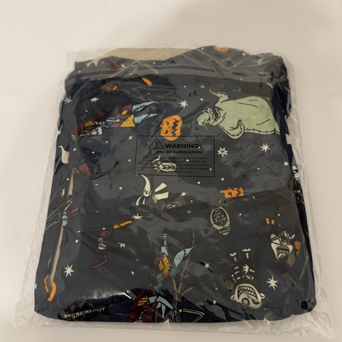 Pigiama Little Sleepies Jack Skellington & Friends 2 pezzi manica lunga taglia 12-18 Mo nuovo con etichette - Foto 3 di 4