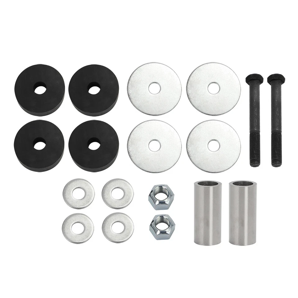 Kit de montaje de núcleo de perno de almohadilla de marco de soporte de radiador para Ford F100 F150 F250 1965-1979 Foto 2 de 4