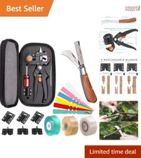 Professional Stainless Steel Grafting Tool Kit for Fruit Trees - 2 in 1 Design