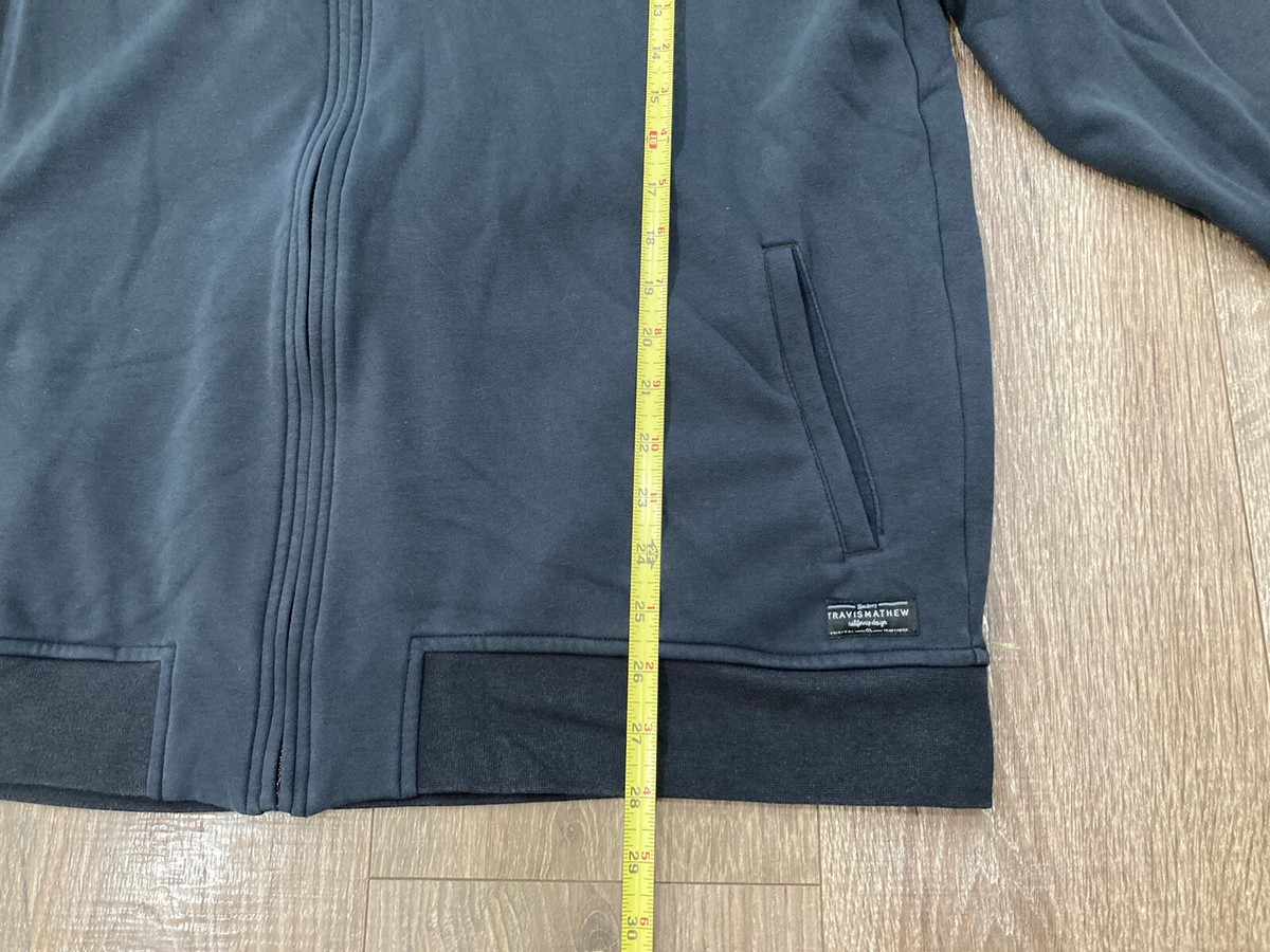 TRAVIS MATHEW XL ネイビー ジャケット　ゴルフ Travis Mathew Sz XL Men's Golf Jacket Lightweight Full Zip