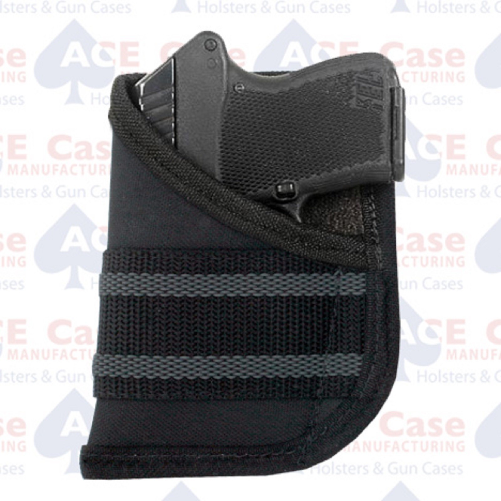 POCKET HOLSTER FOR RUGER LCP WITH LASER BY ACE CASE **MADE IN U.S.A.**