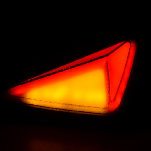 Motorcycle Flush Mount LED Turn Signal Indicator Blinker Light Lamp Maker. - Picture 2 of 6
