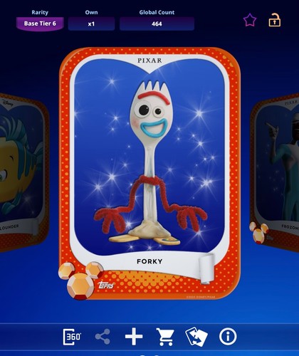 DIGITAL Topps Disney Collect 2025 BASE SERIES 1 Tier 6 Orange - You Pick/Choose - Picture 37 of 101