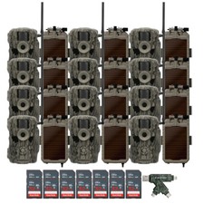 Stealth Cam Fusion MAX Dual Sim 36MP Trail Camera 2 Pack x 6 Bundle