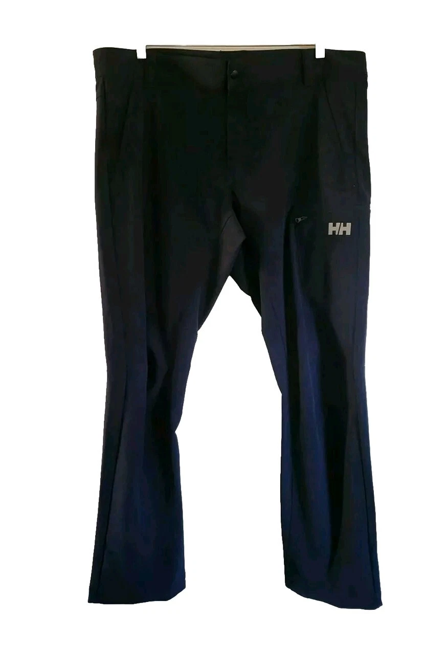 Helly Hansen Men's Cargo Pants QD Gusset Leg Adjustable Leg Outdoor Navy 2XL