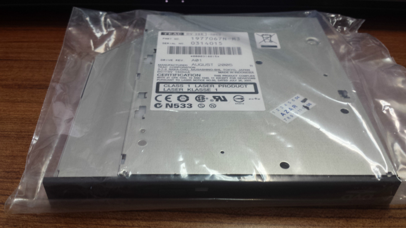 TEAC DVD ROM DV28ENM3 1977067NM3 SLIM DV28E eBay