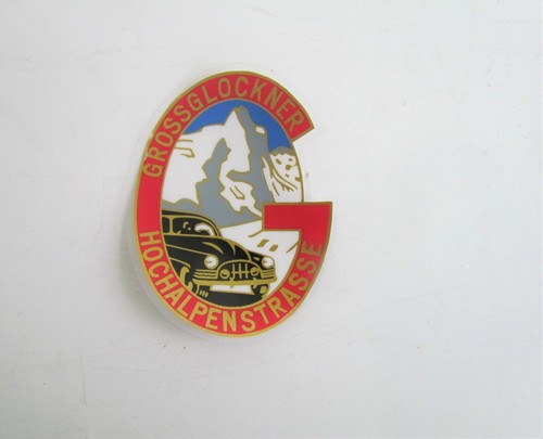 Aufkleber Oldtimer Gross Glockner Hoch Alpen Straße Innenseite Scheibe 8/6cm - 第 1/1 張圖片
