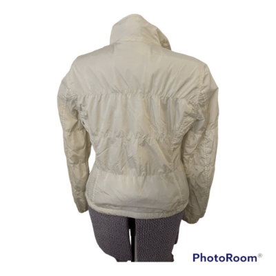 Authentic Prada lightweight off-white puffer jacket s | eBay