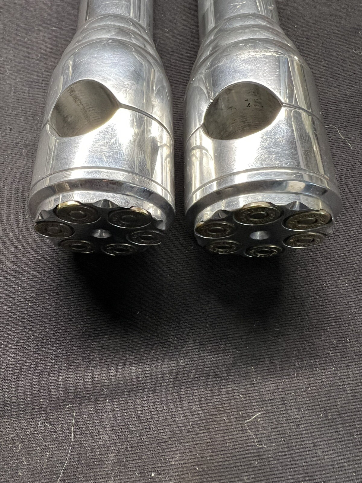 44 MAG BILLY LANE CHOPPERS INC HANDLEBAR RISERS HARLEY SPRINGER