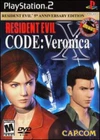 Resident Evil-Code Veronica X - Sony PlayStation 2 W/ Demo Devil May Cry Game