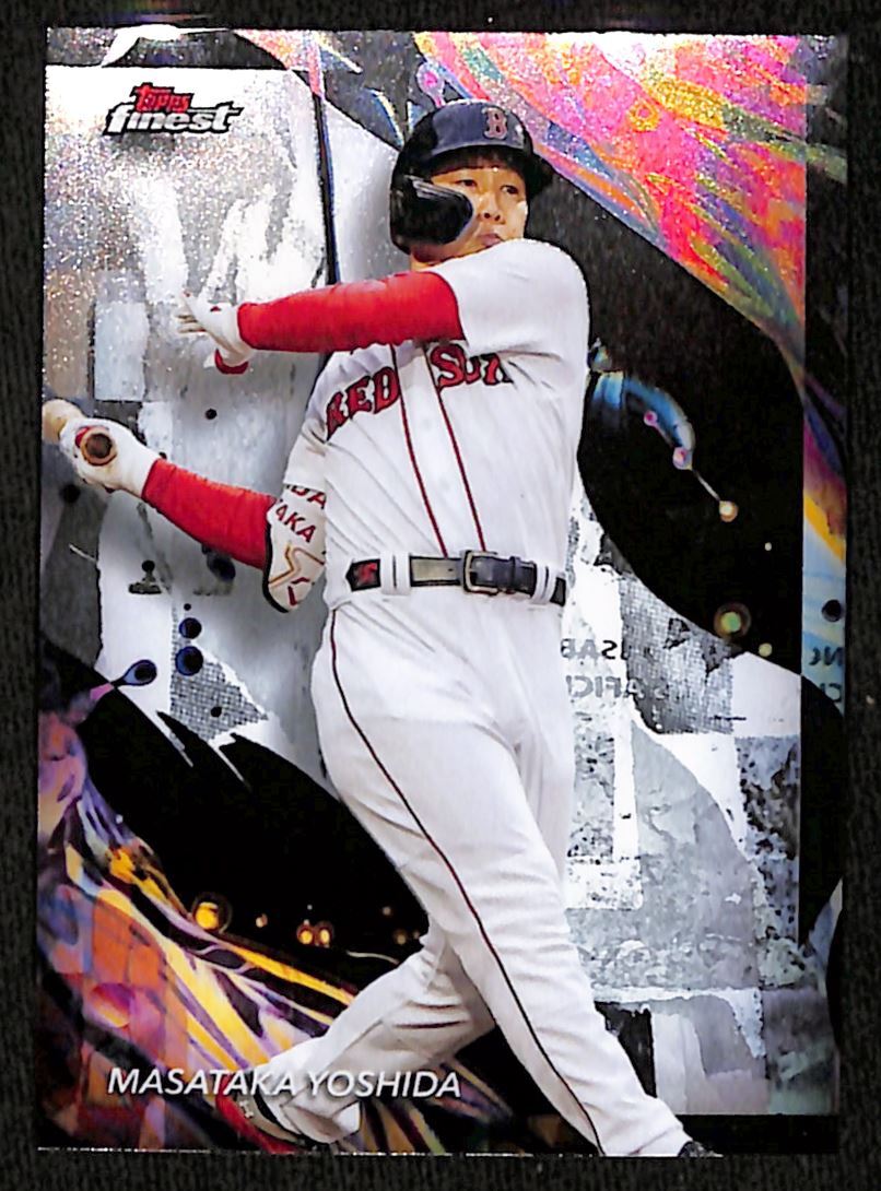 topps chrome NPB 吉田正尚 オリックス 直筆サイン 50シリ 2023 Bowman