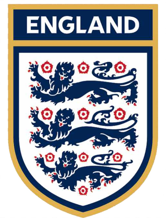 England Football Three Lions Crest Fridge Magnet