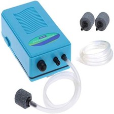 Odowalker Portable Aquarium Air Pump Batteries Backup Fish Tank Air Bubbler P...