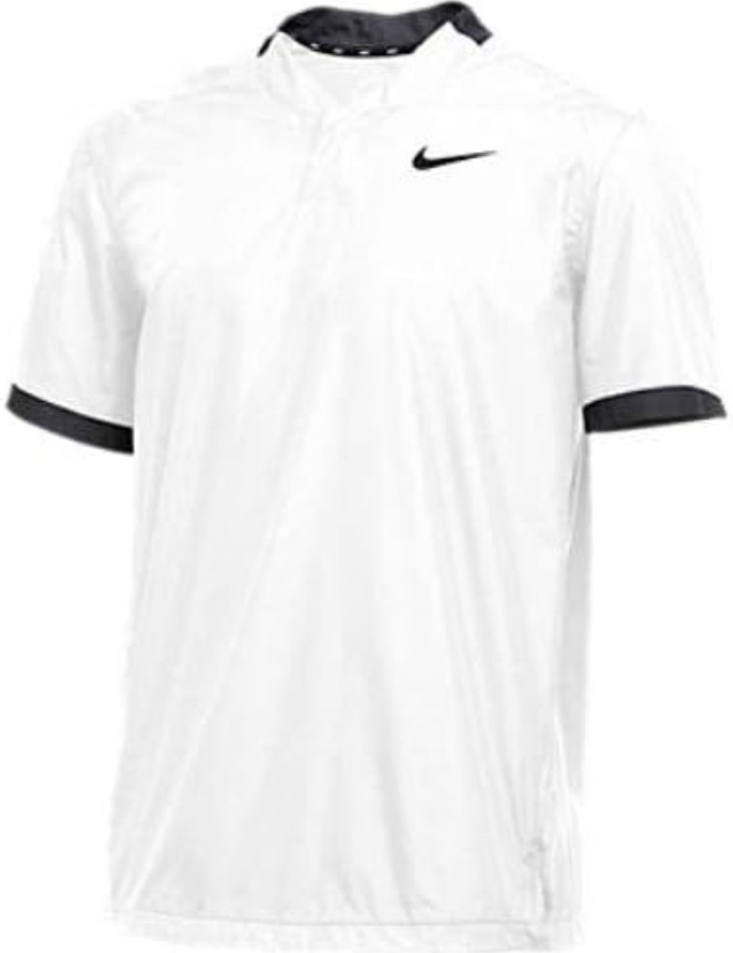 NWT60 Бейсбольная легкая ВЕТРОВКА NIKE С КОРОТКИМ РУКАВОМ белого цвета размер M BQ3237 100 6390₽