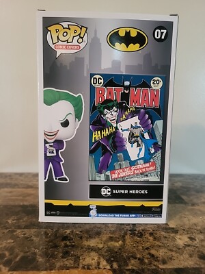 Funko Pop! Comic Book Cover with Case: DC Universe - The Joker