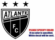 ATLANTE CANCUN Mexico soccer football Vinyl Decal Sticker Car Window Wall 7"