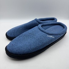 L.L.Bean Sweater Fleece Scuff Slippers Men  s 13