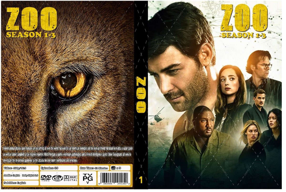 Zoo Complete Series Season 1-3 Episodes 1-39 English Audio | eBay