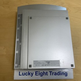 PS3 Satin Silver 80GB CECHL Console Full Accessories PlayStation 3 Fat [CC]