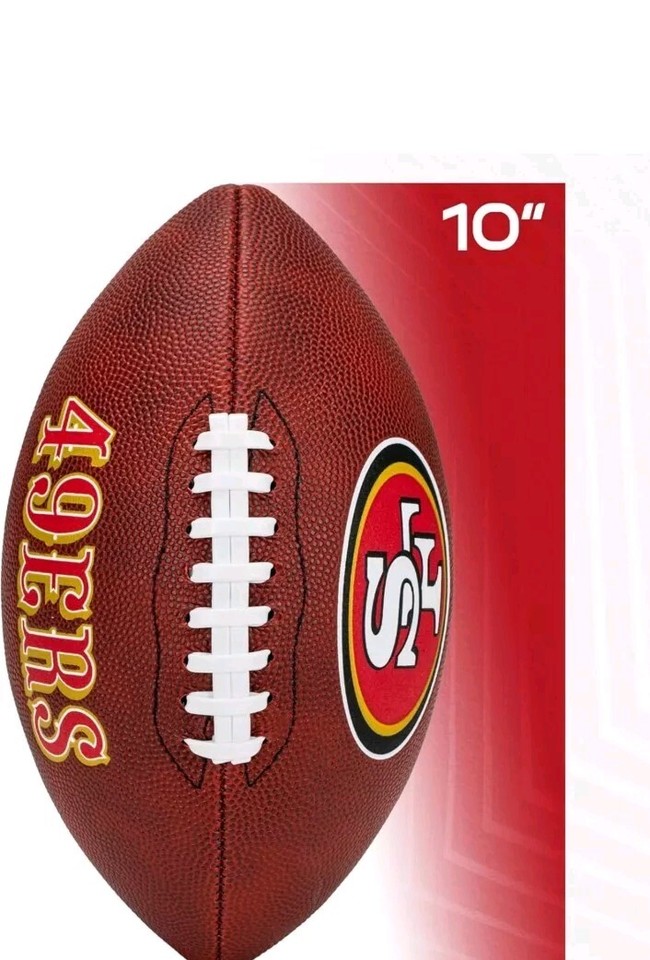 Franklin Sports NFL Team Football Youth Junior Size Football for Kids