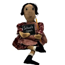 CWI Gifts Miss Thomas Teacher Primitive Doll 20"x6.5" Home Decorative Collection
