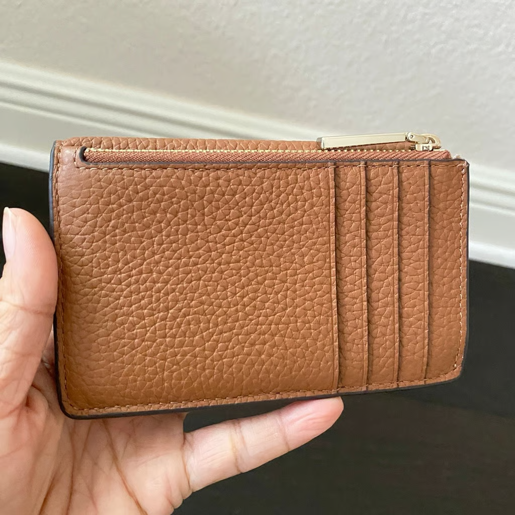 Kate Spade KA574 Dumpling Pebbled Leather Small Card Holder