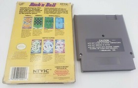 Rock 'n' Ball WITH BOX (Nintendo Entertainment System, NES, 1990)
