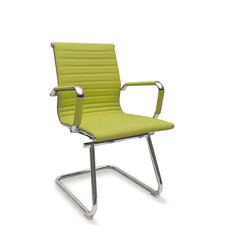 REM S Desk Chair with Armrests - Professional Green - Elegant