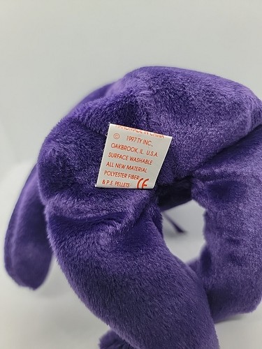 RARE ERROR Ty Beanie Baby ~ PRINCESS Diana Bear from 1997 First Edition - Picture 4 of 6