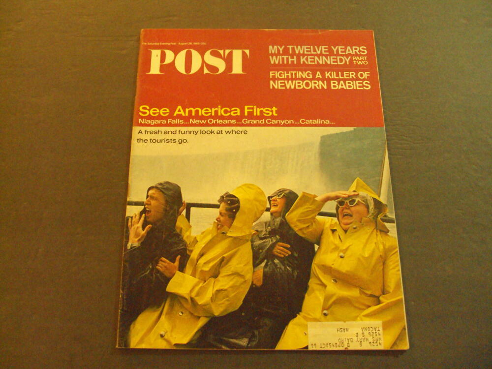 Saturday Evening Post Aug 28 1965 My 12 Years With Kennedy ID