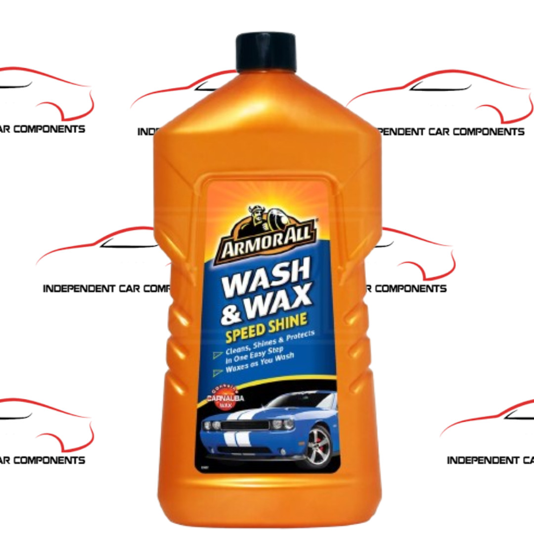(F) ArmorAll Wash & Wax Speed Shine - 1 Litre Contains carnauba wax -  24001ENO