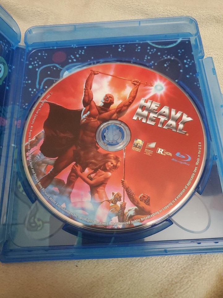 Heavy Metal BluRay 1981 Animated Movie 43396369290 eBay