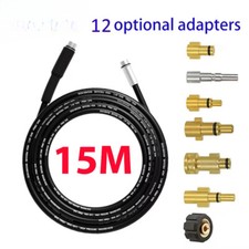 15M Sewer Drain Water Cleaning Hose Pipe for Karcher Huter Hammer Nilfisk STIHL